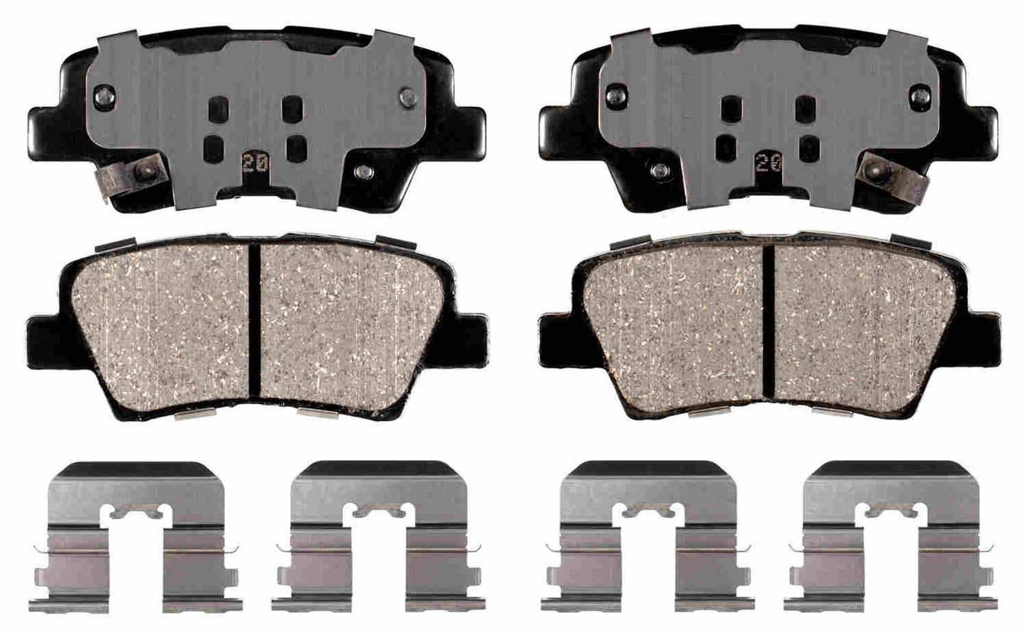 Advics Rear Brake Pad Kit Hyundai Azera (2014-2010)