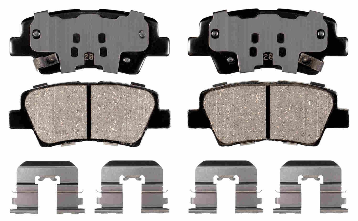 Advics Rear Brake Pad Kit Hyundai Azera (2014-2010)