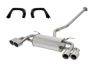 APEXi A'PEXi - RS Evolution Extreme Quad-Type (Catback) - 2022+ Toyota GR86 / Subaru BRZ