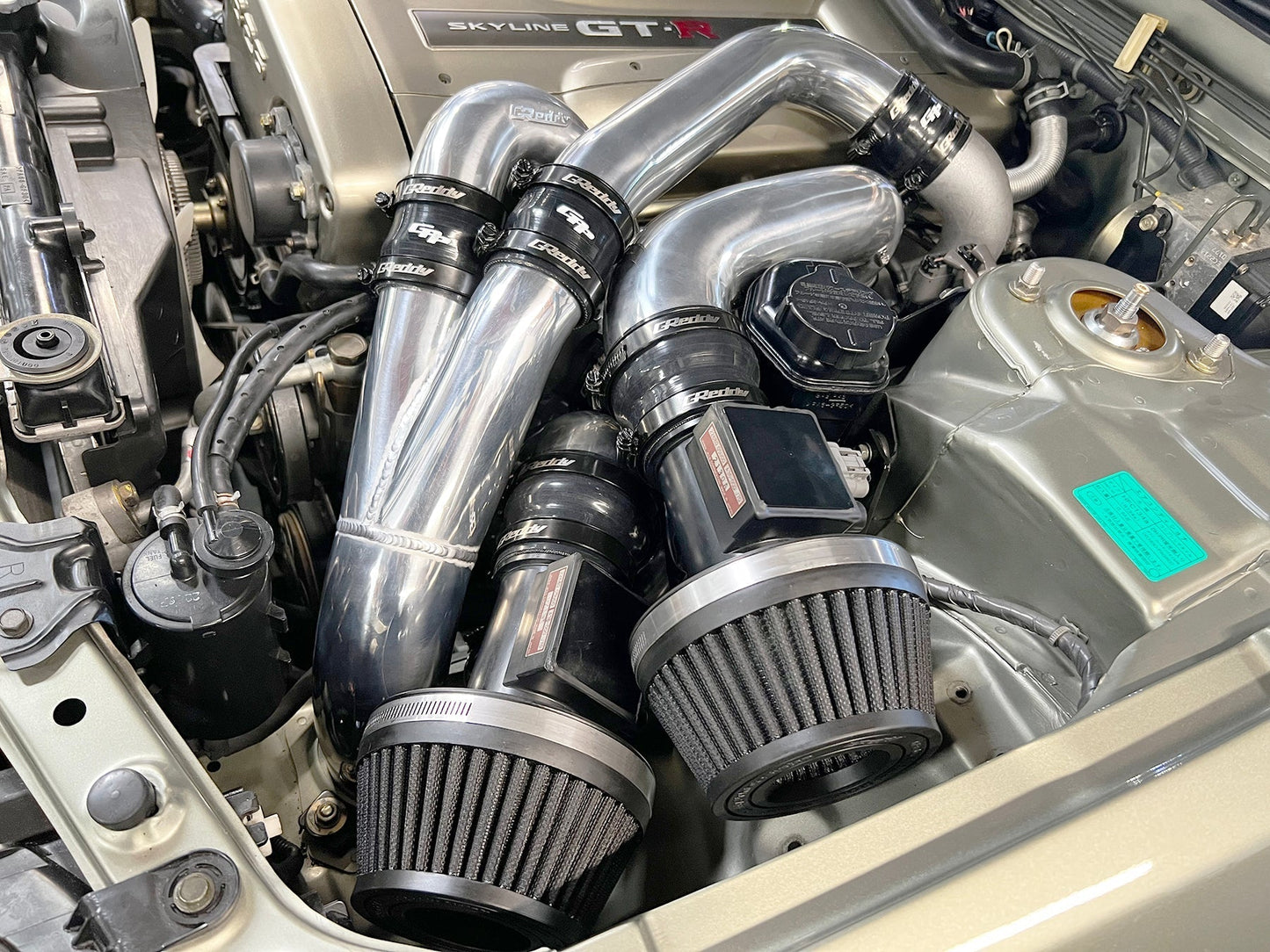 GReddy Spl.: GReddy A/F-Type Airinx S 136 Air Filter, Baseplate & Adapters