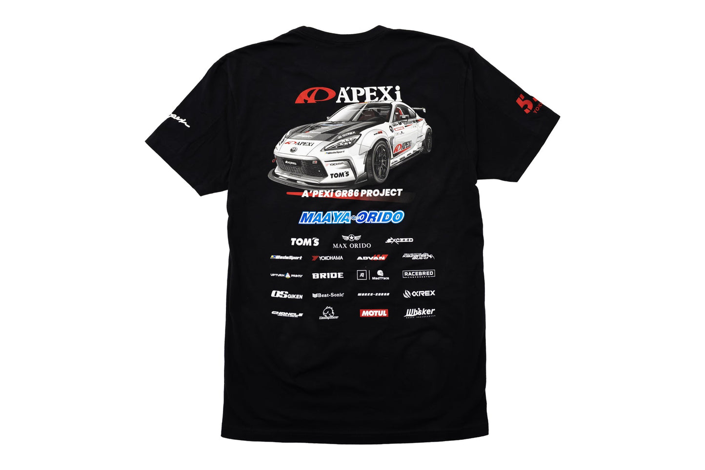 APEXi A'PEXi - A'PEXi GR86 - 559 Project x Maaya Orido 2026 Team T-Shirt ** LIMITED EDITION **