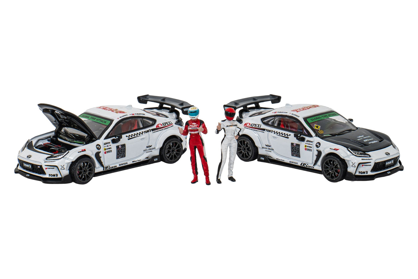 APEXi ** SOLD OUT ** A'PEXi x Time Capsule - A'PEXi GR86 Project : 2023 Version 1:64 Diecast Model - Pre-Order : Both Drivers + Matching Serial Number