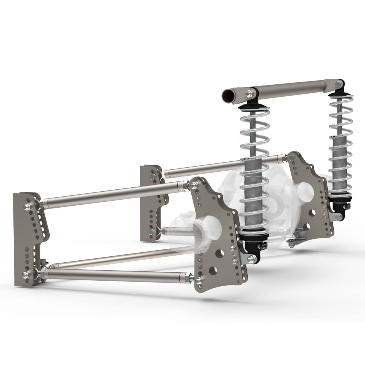 QA1 Heavy Duty Pro Rear Drag 4-Link System - MOD Shocks - 110lb Springs R370-110