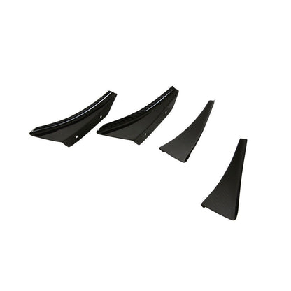 APR Audi R8 Carbon Fiber Front Bumper Canards 2016-2018