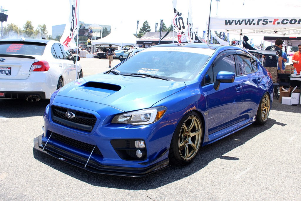 APR Subaru WRX/STI Carbon Fiber Wind Splitter w/ Rods 2015-2017 (APR Performance Lip)
