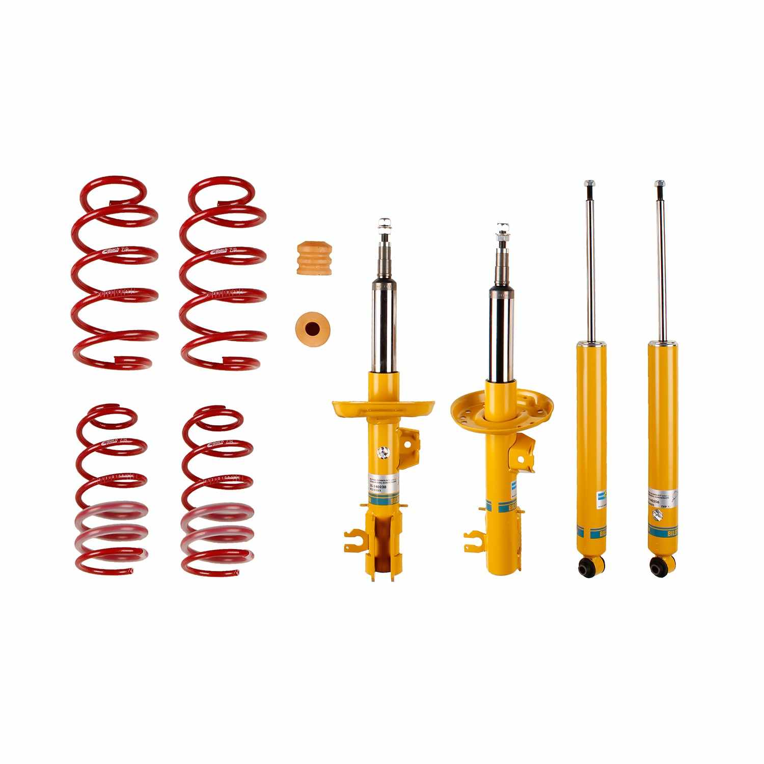 Bilstein 2008 Fiat Grande Punto Active Front and Rear Suspension Kit 46-188175