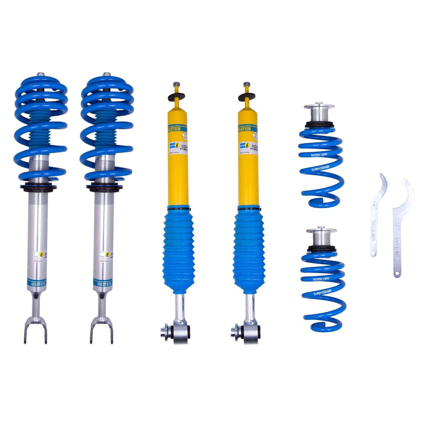 Bilstein B14 2006 Audi A6 Base Front and Rear Suspension Kit 47-116573