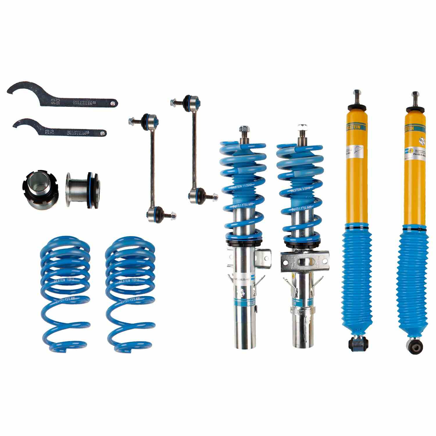Bilstein 2005 Volkswagen Lupo Comfortline Front and Rear Suspension Kit 47-146914
