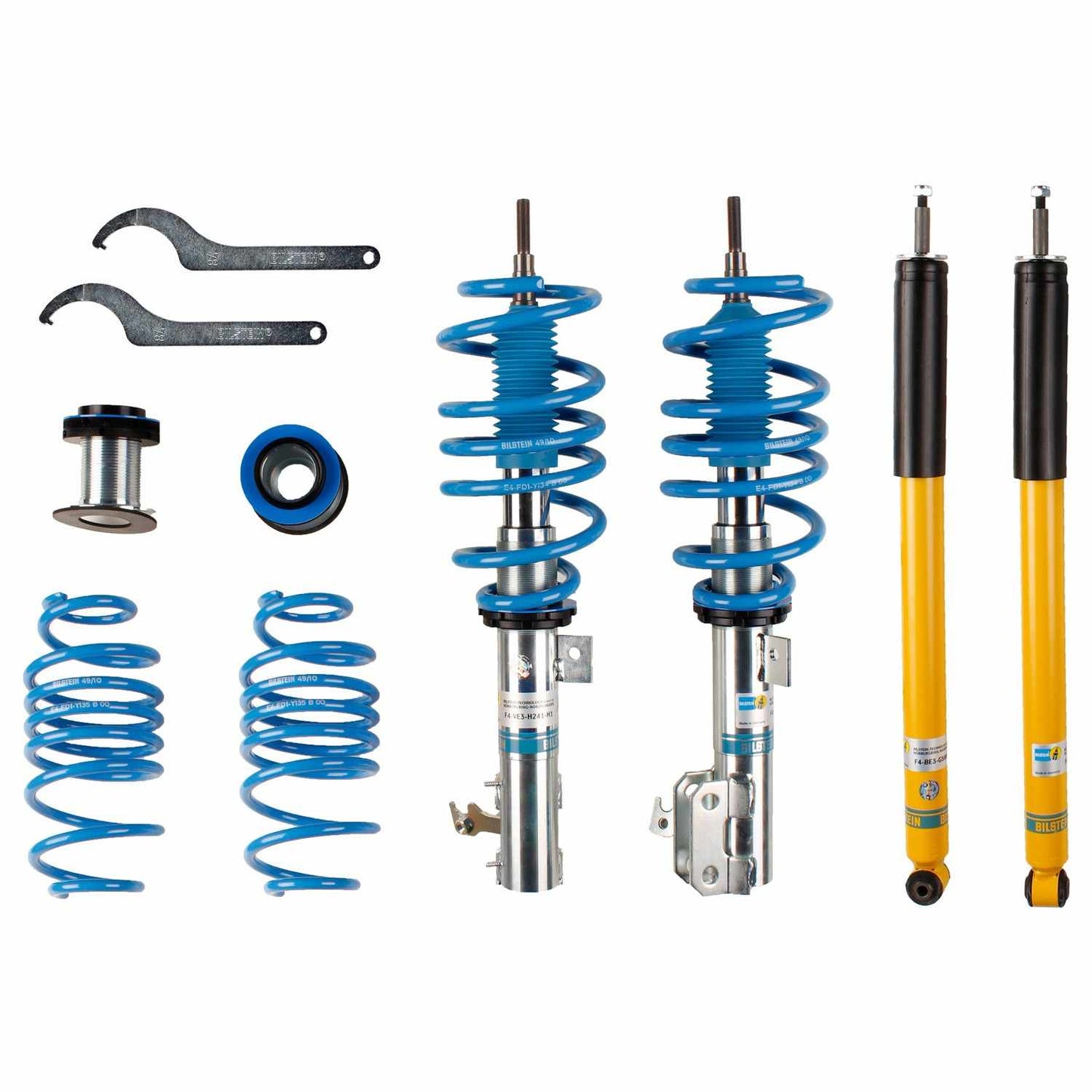 Bilstein 09-13 Honda / 15-19 B14 (PSS) Front and Rear Performance Suspension System 47-172401
