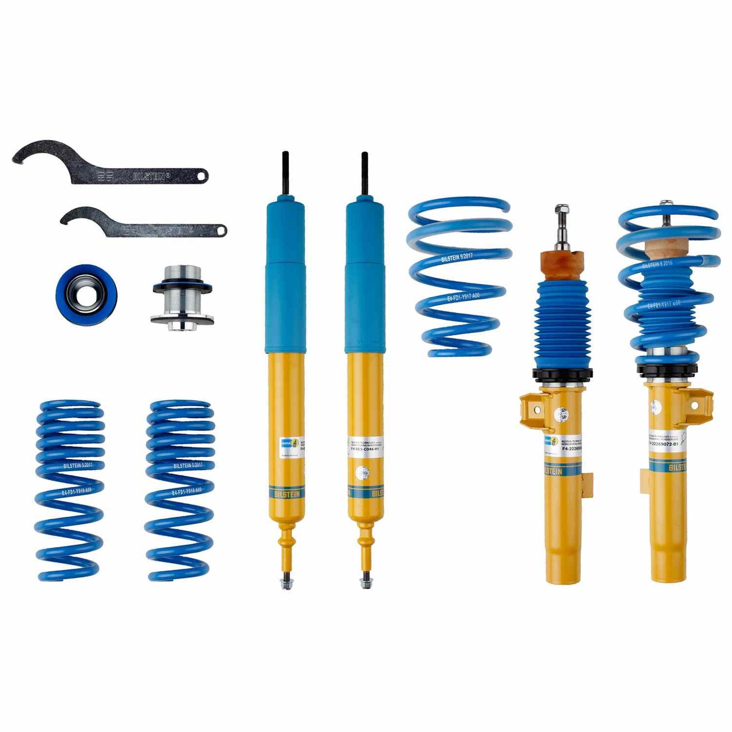 Bilstein B14 2012 BMW 328i Base Front and Rear Suspension Kit 47-269064