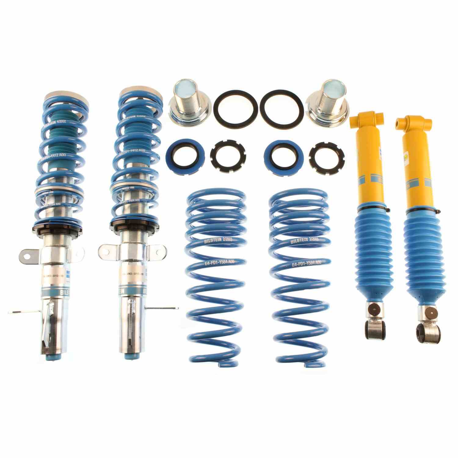 Bilstein B16 2001 Ford Focus S2 Wagon Front and Rear Performance Suspension System 48-080453