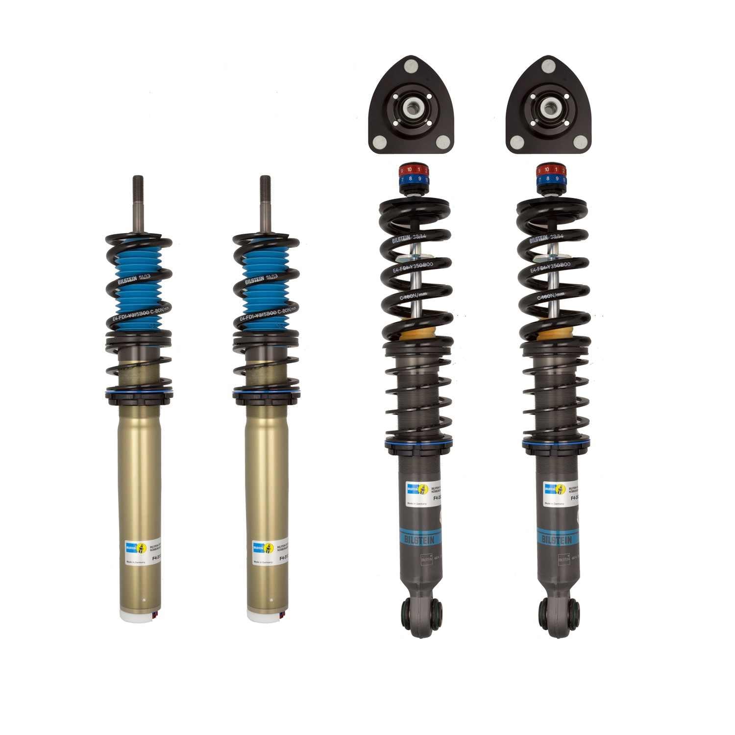 Bilstein Clubsport 14-15 Porsche 911 GT3 Performance Suspension System 48-236782