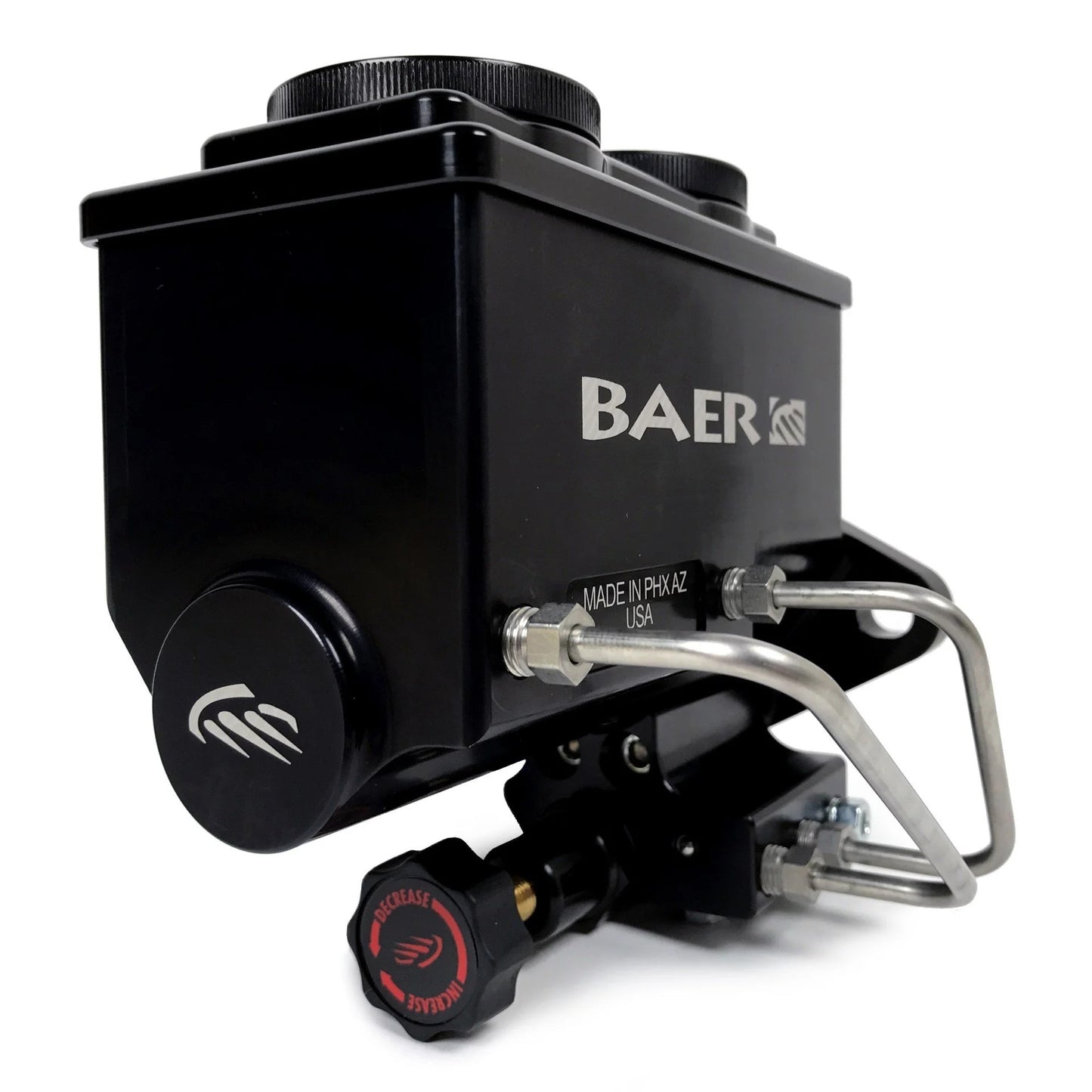 BAER BRAKES ReMaster Master Cylinder 1-1/8in Left Port Black Brakes Master Cylinders-Boosters and Components main image