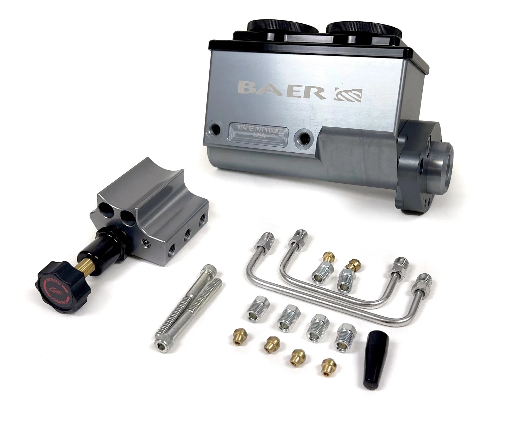 BAER BRAKES Remaster M/C Kit 7/8in LP Gray 2-Bolt Brakes Master Cylinders-Boosters and Components main image