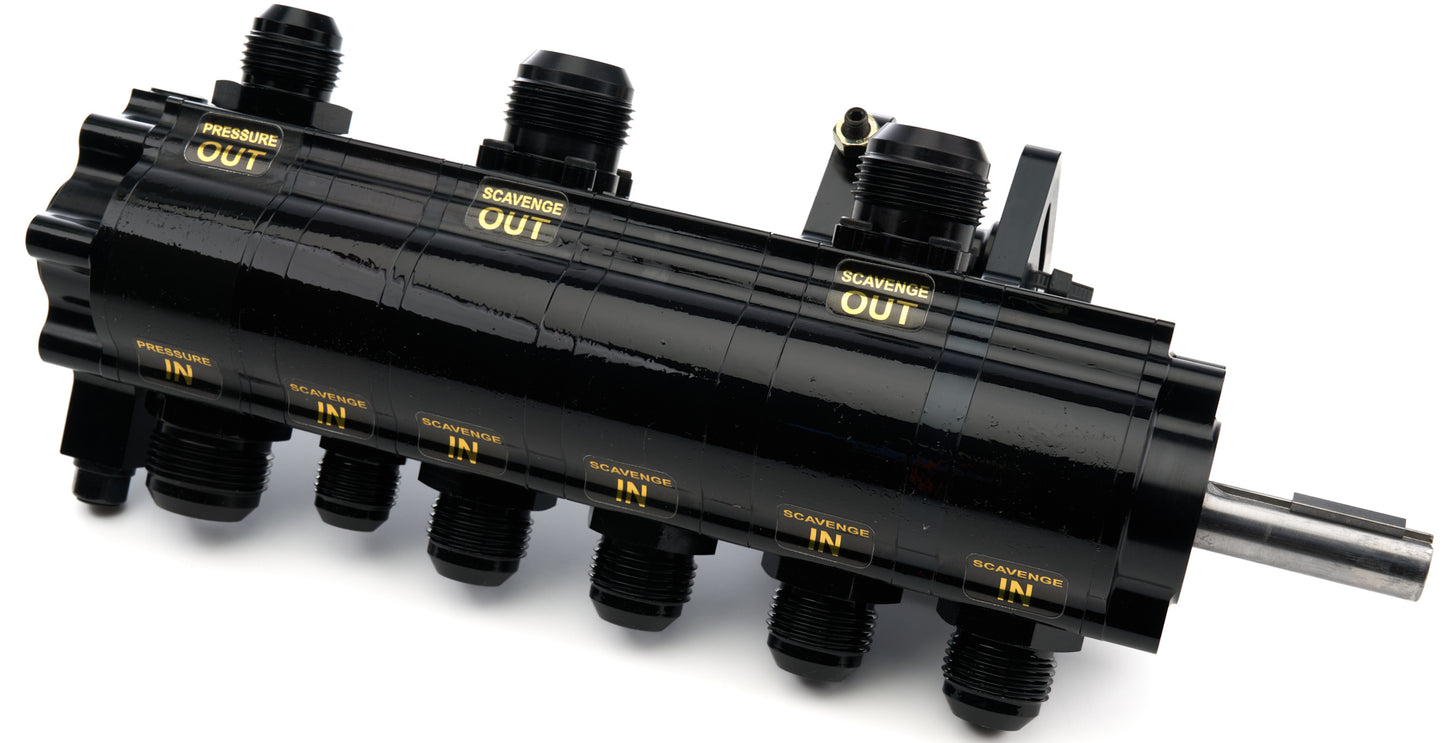 BARNES Oil Pump 6 Stage Belt Drive Rotor 1.375 1.0 LM Engines and Components Oiling Systems main image