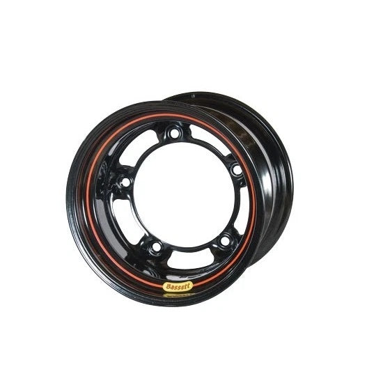 BASSETT 15X10 W/5 1IN BS Black Spun Wheels and Tires Wheels main image