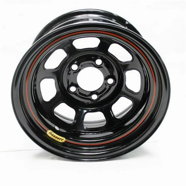 Bassett 15X7 5x100MM 2in Black Wheels Wheels main image