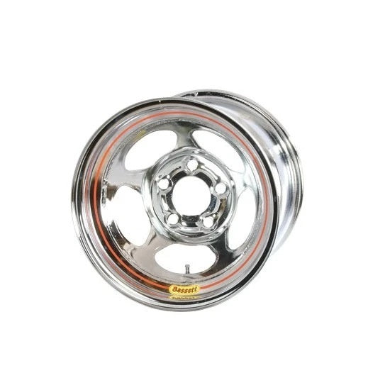 BASSETT Wheel 15x8 Inertia 5x4.75in Chrome Wheels and Tires Wheels main image