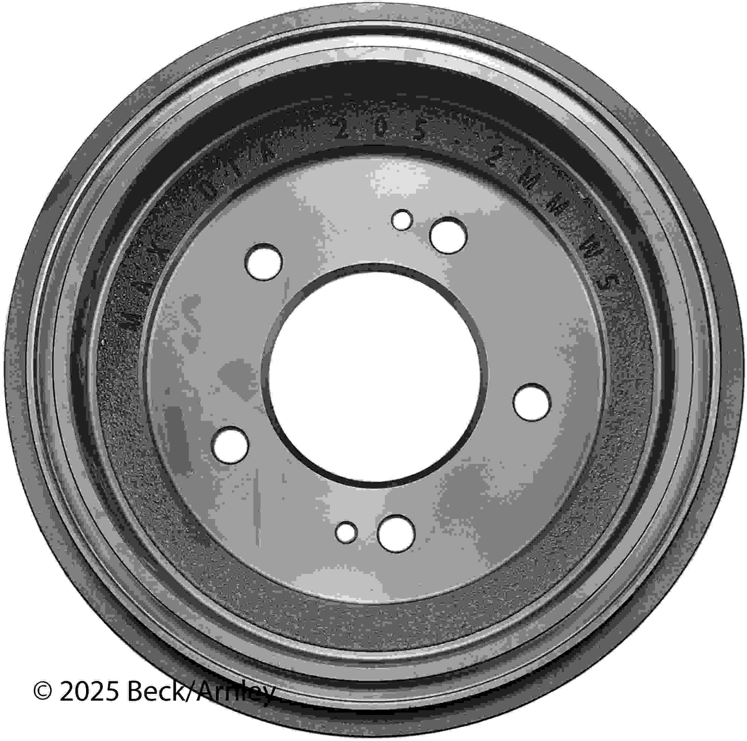 Beck/Arnley Brake Drum 083-3696
