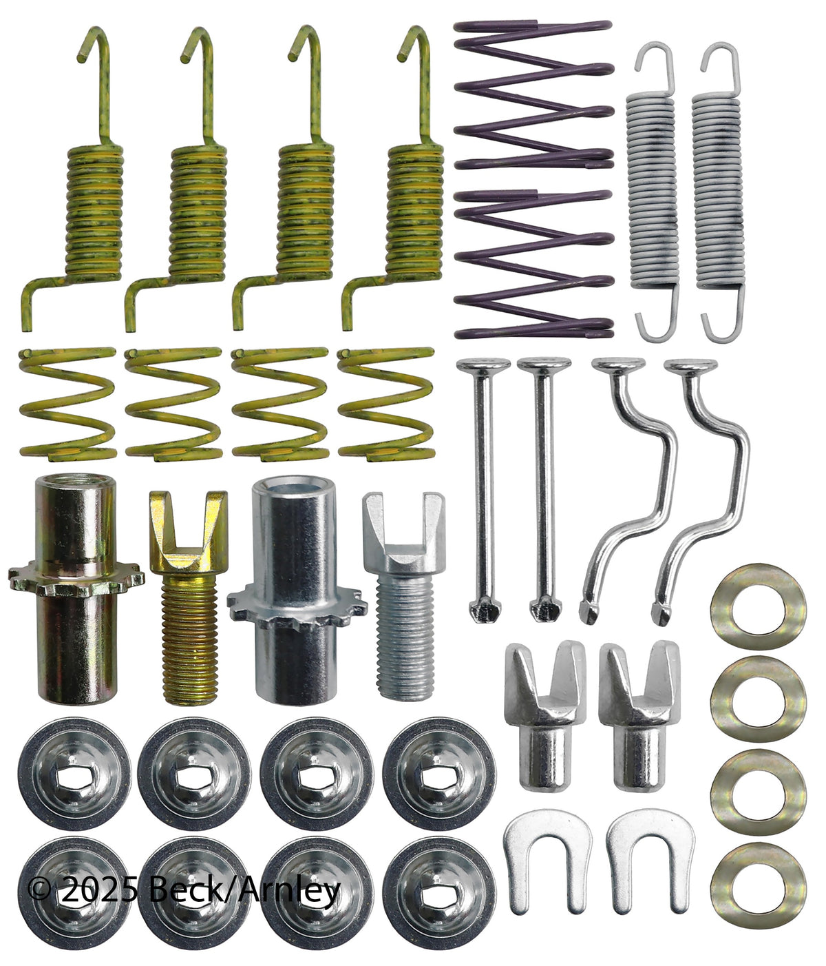 Beck/Arnley EMERGENCY BRAKE SHOE HARDWARE KIT 084-1666
