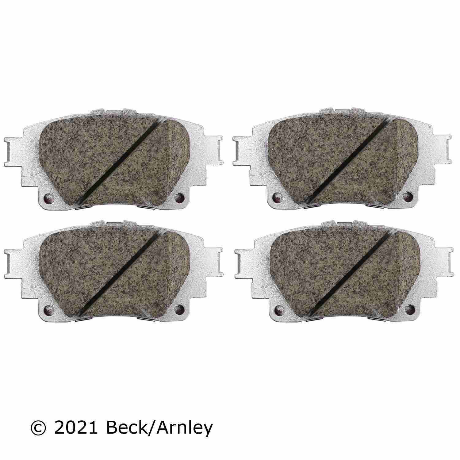 Beck/Arnley Disc Brake Pad Set 085-2109