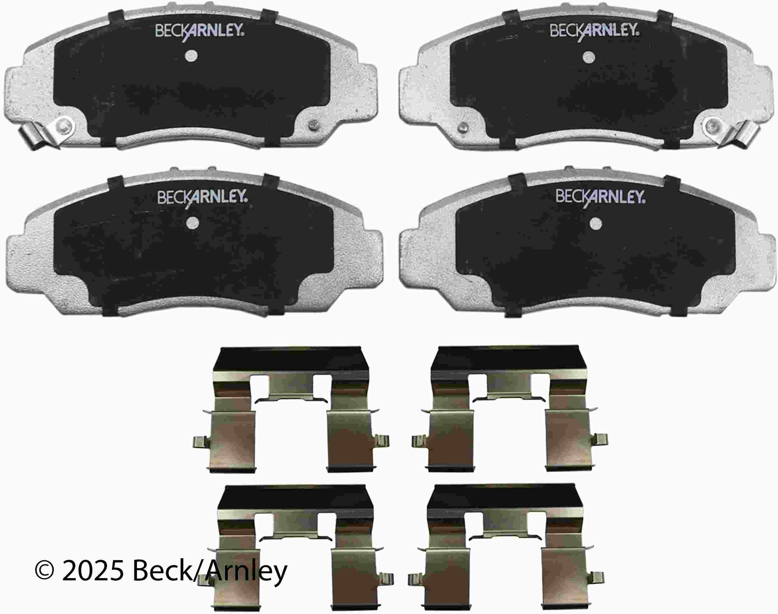 Beck/Arnley Disc Brake Pad Set 085-6757
