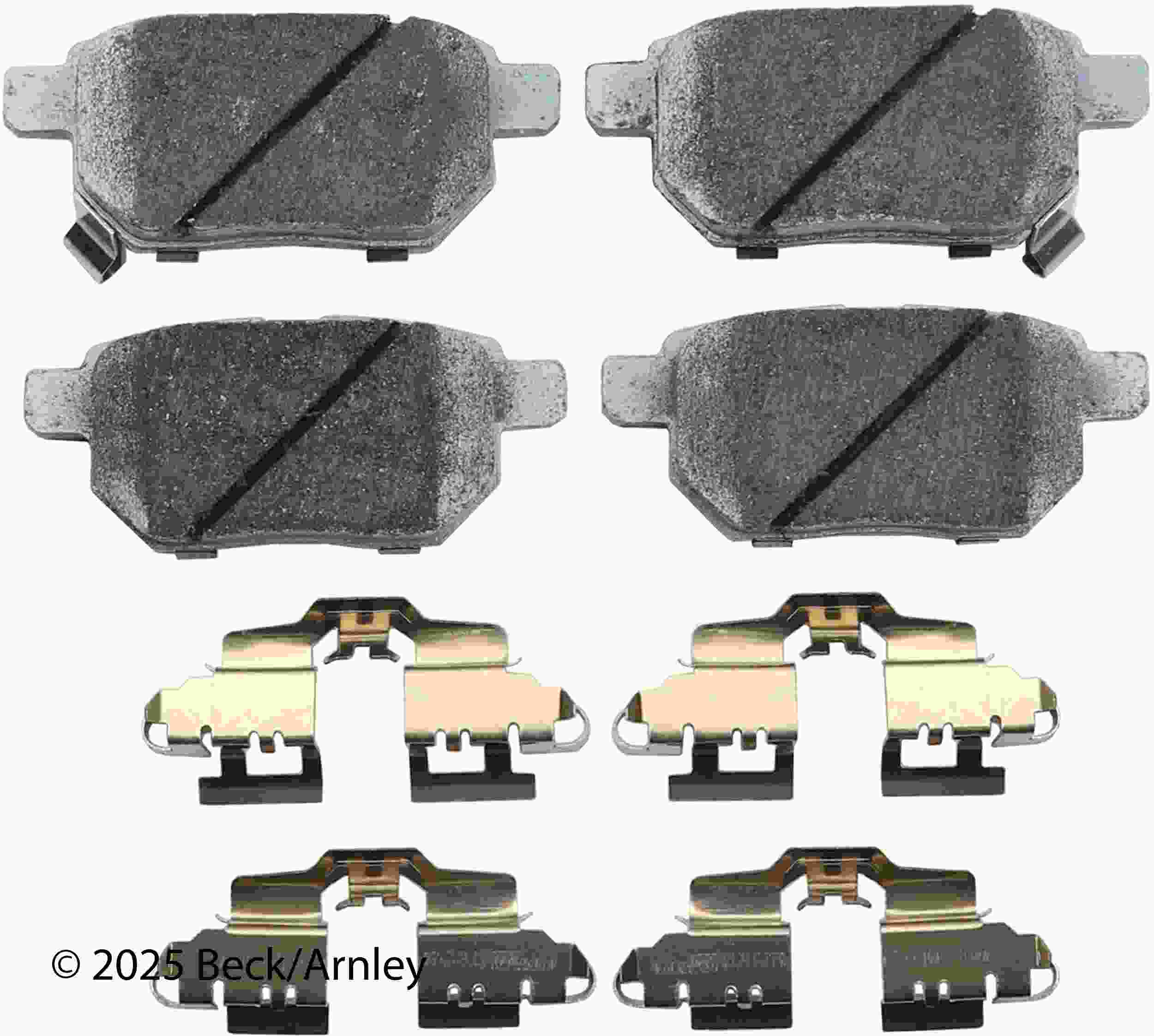 Beck/Arnley Disc Brake Pad Set 085-6824