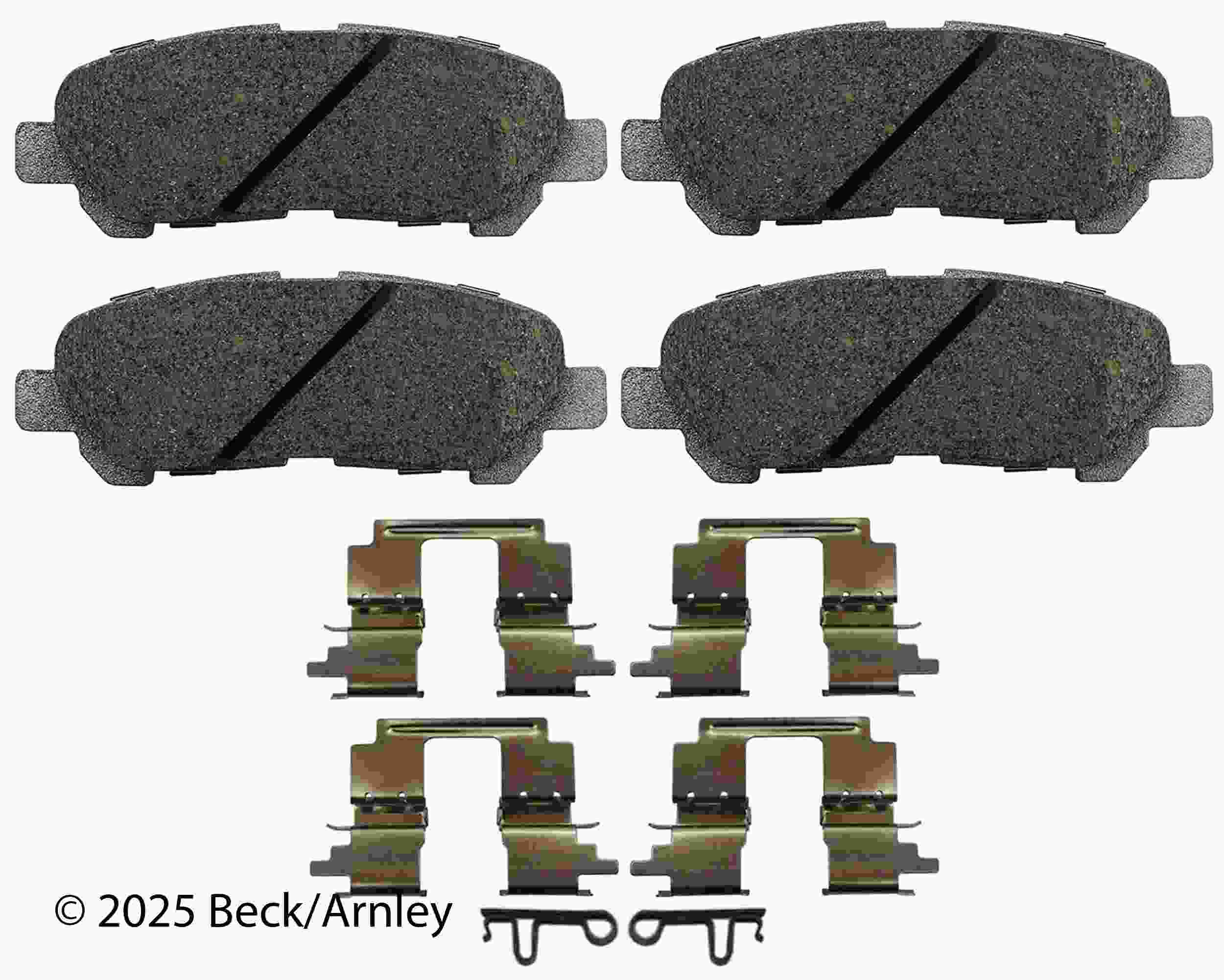 Beck/Arnley Disc Brake Pad Set 085-6885