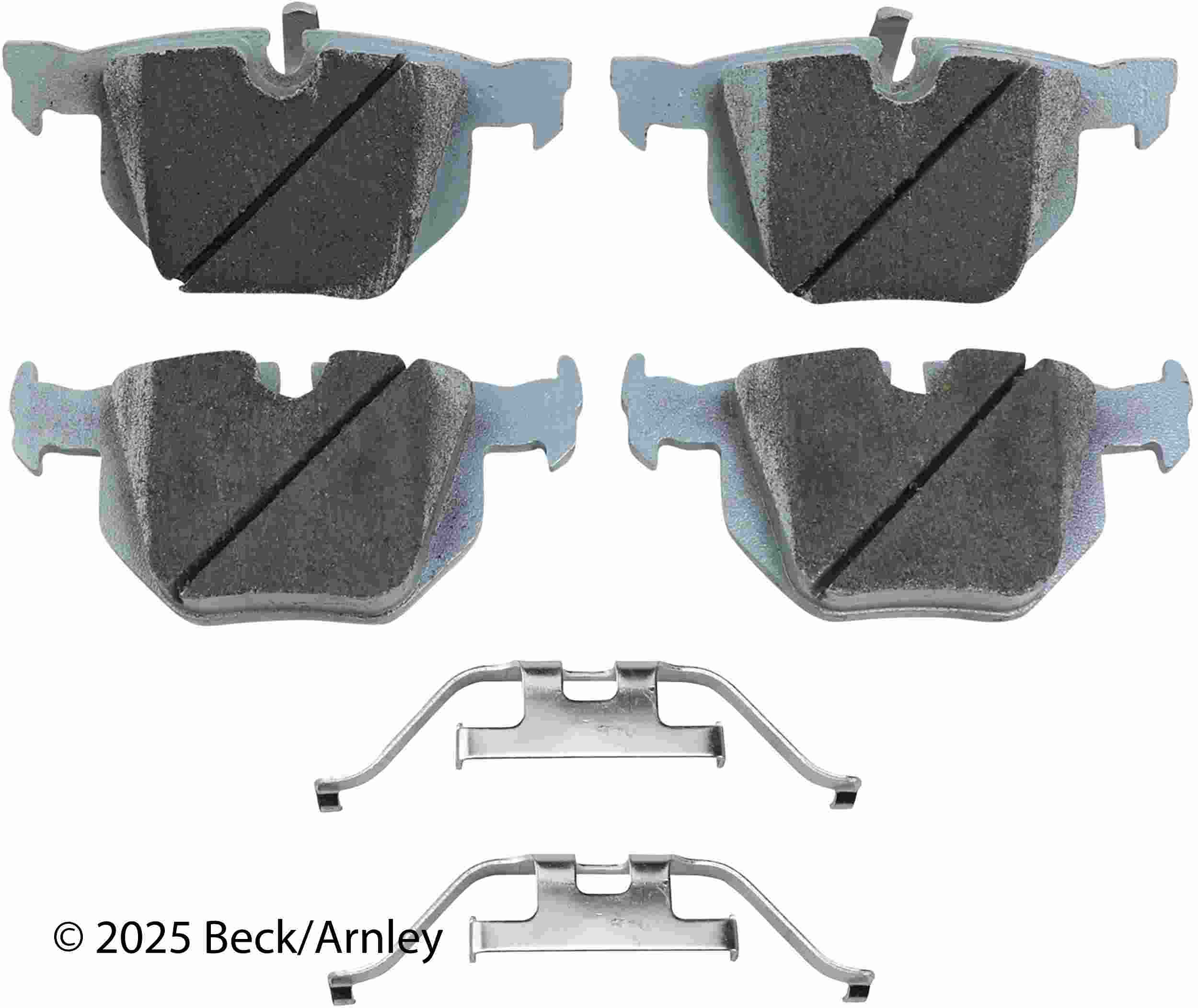 Beck/Arnley Disc Brake Pad Set 085-7066