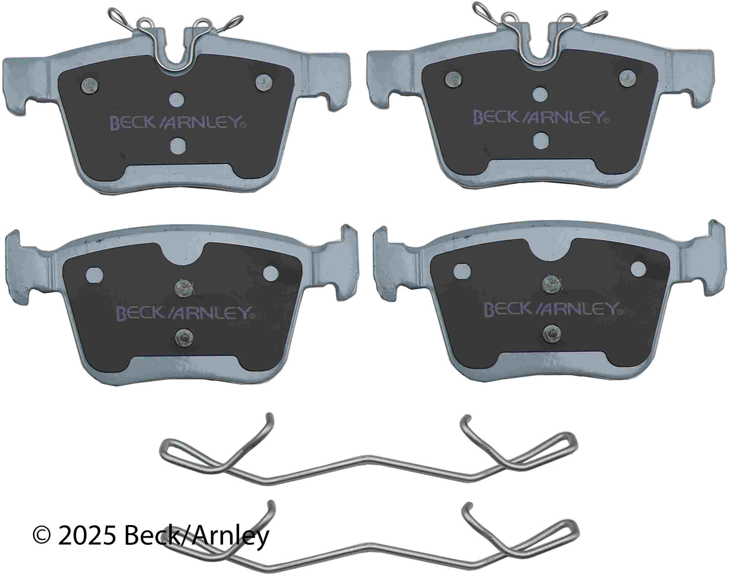 Beck/Arnley Disc Brake Pad Set 085-7100