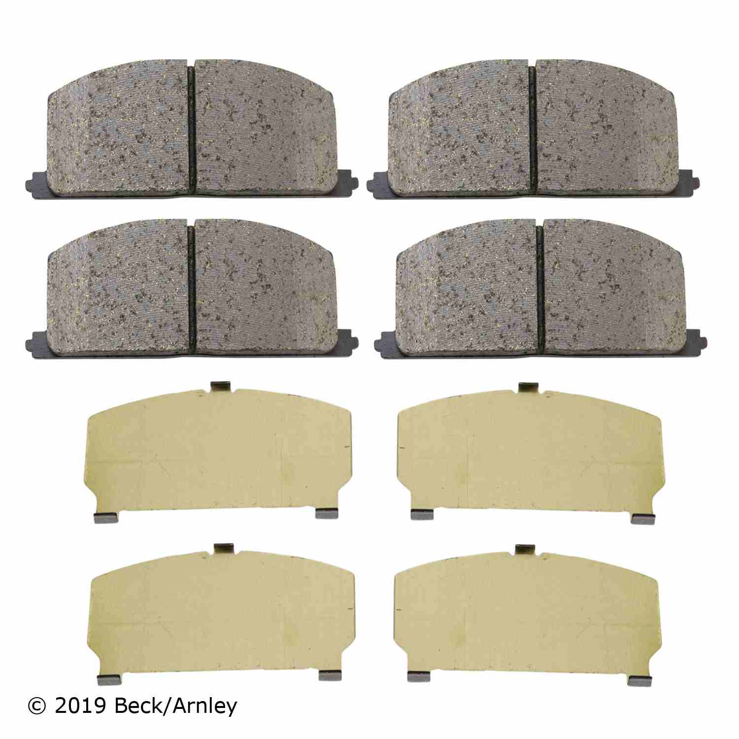 Beck/Arnley Disc Brake Pad Set 089-1220