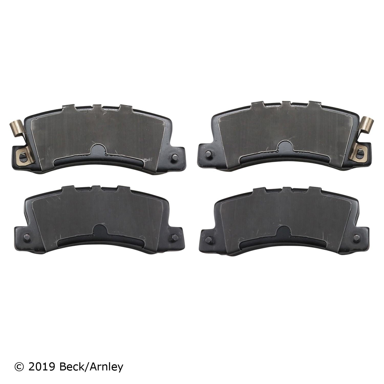 Beck/Arnley Disc Brake Pad Set 089-1311