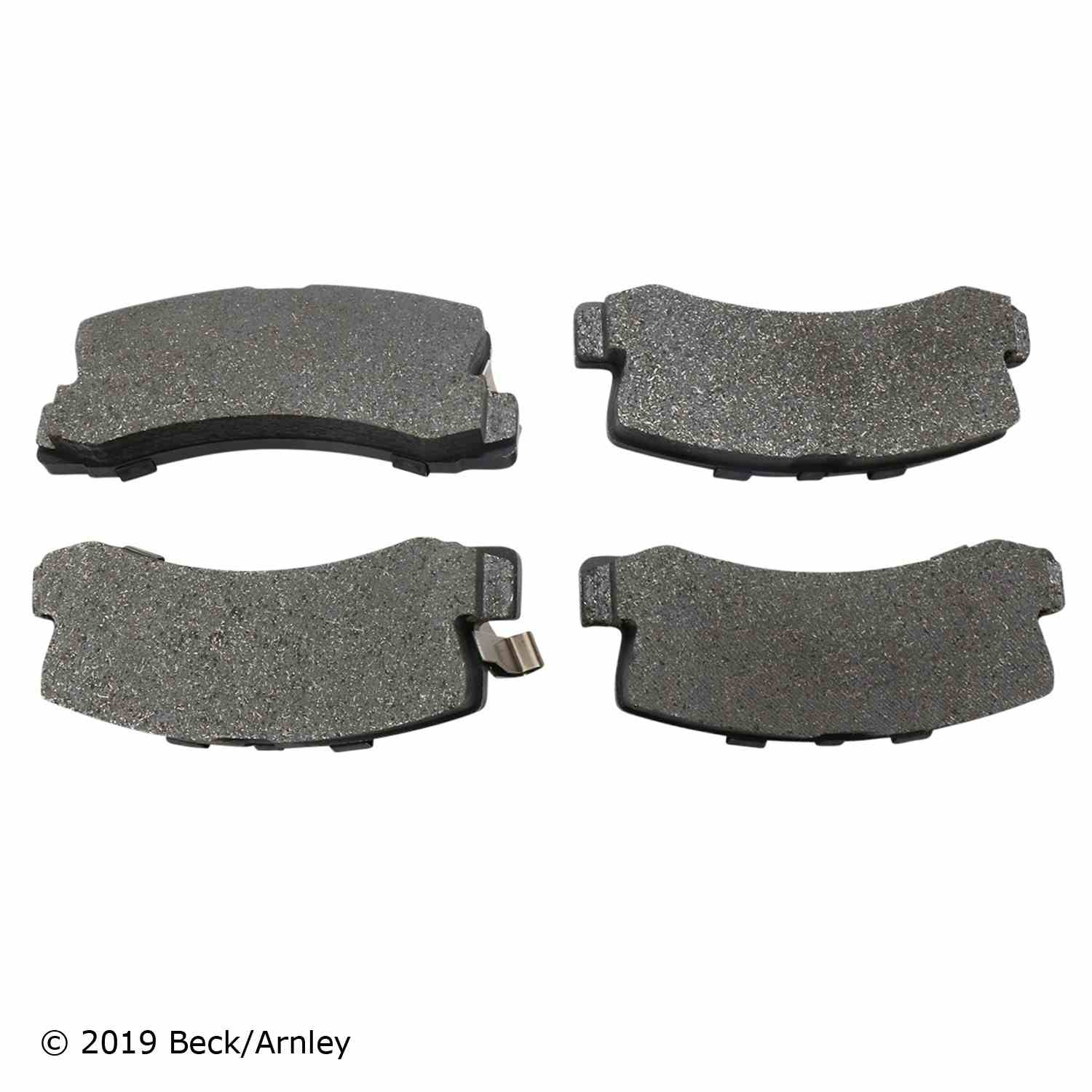 Beck/Arnley Disc Brake Pad Set 089-1311