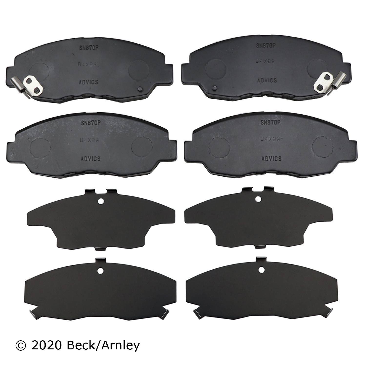 Beck/Arnley Disc Brake Pad Set 089-1367