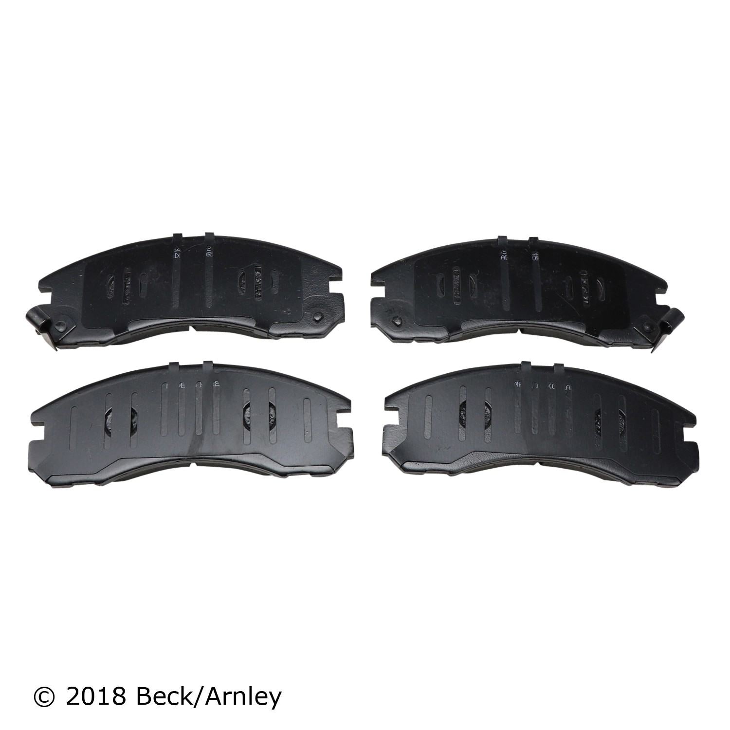 Beck/Arnley Disc Brake Pad Set 089-1446