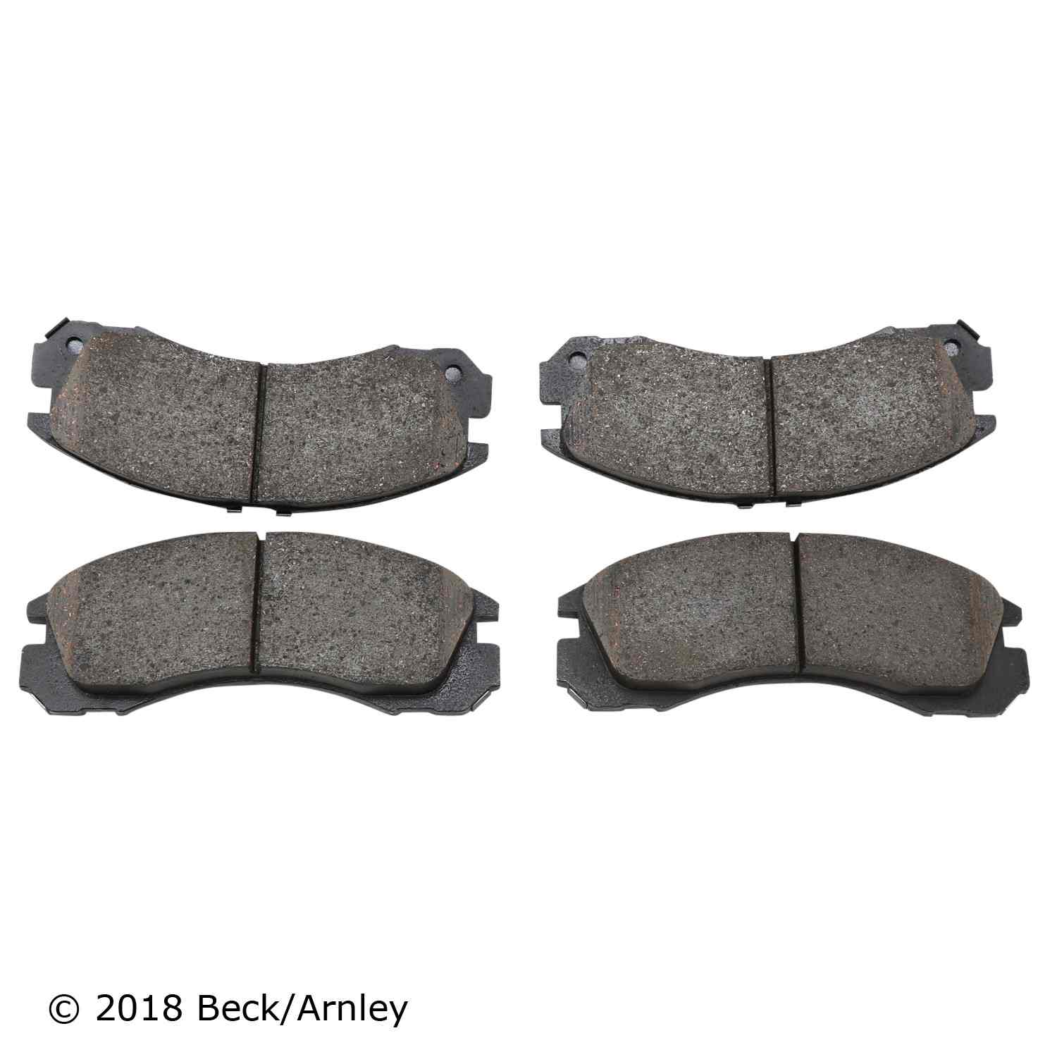 Beck/Arnley Disc Brake Pad Set 089-1446