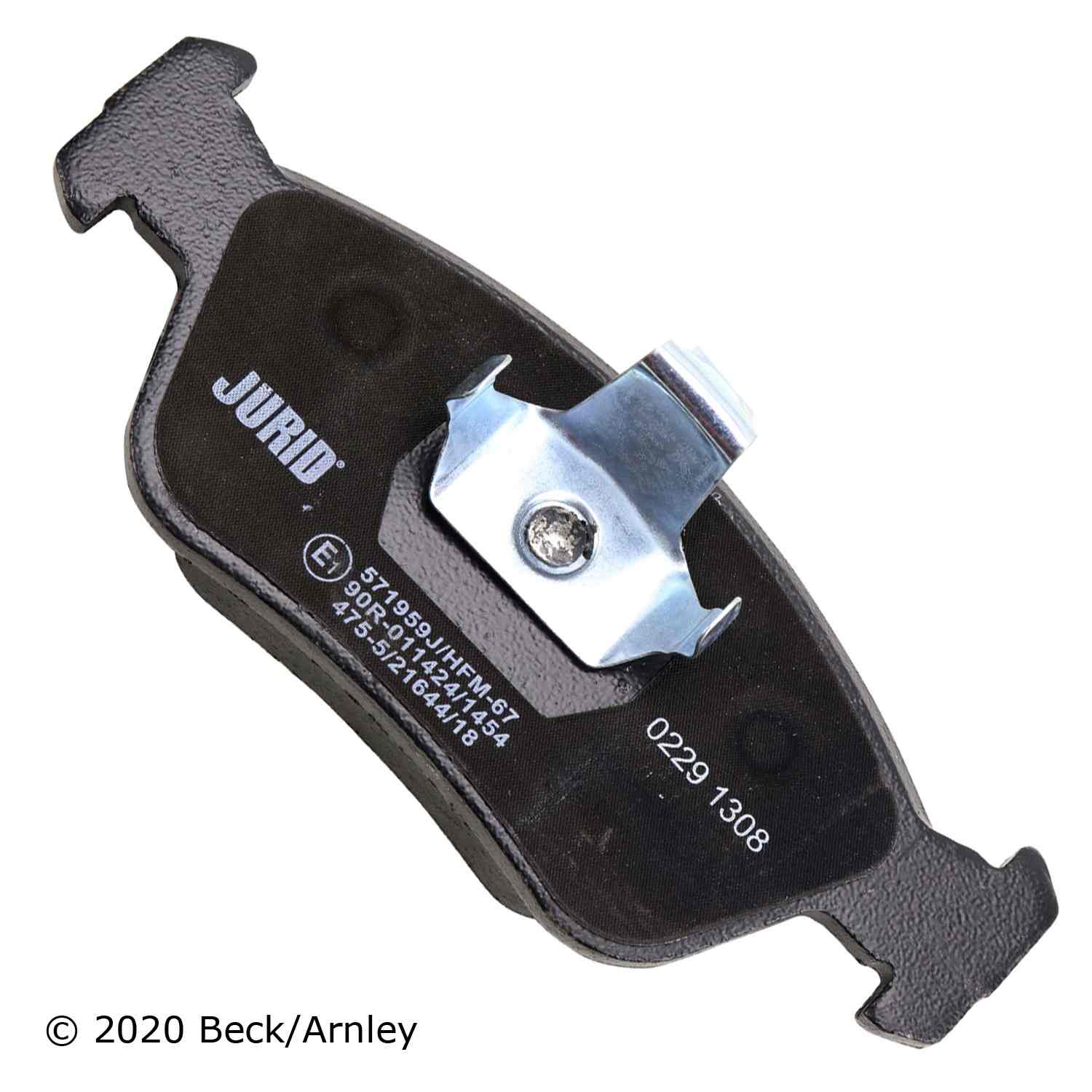 Beck/Arnley Disc Brake Pad Set 089-1484