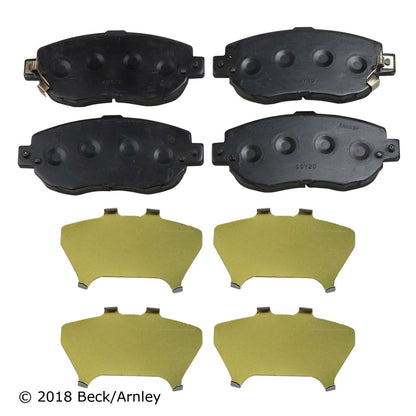 Beck/Arnley Disc Brake Pad Set 089-1506