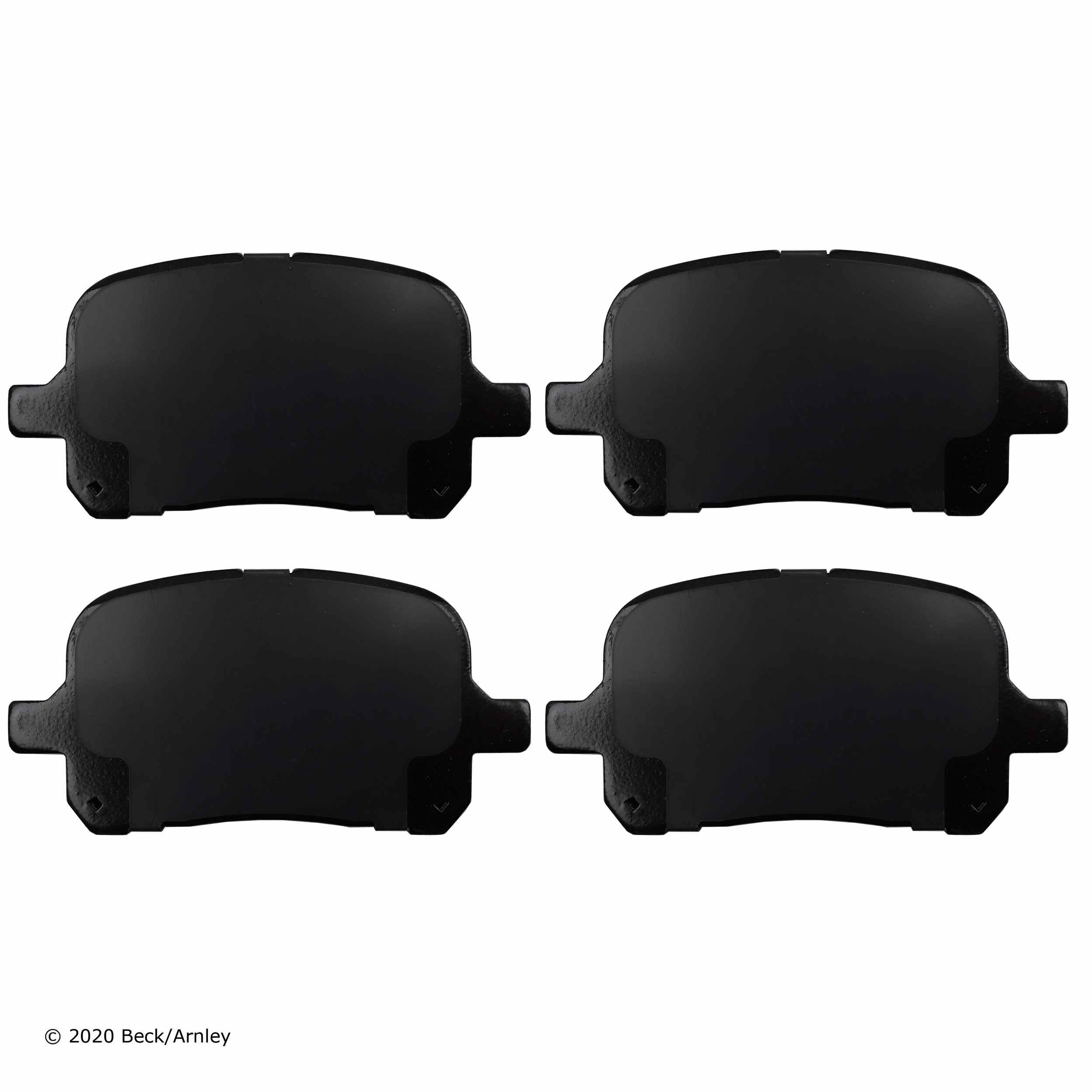 Beck/Arnley Disc Brake Pad Set 089-1538