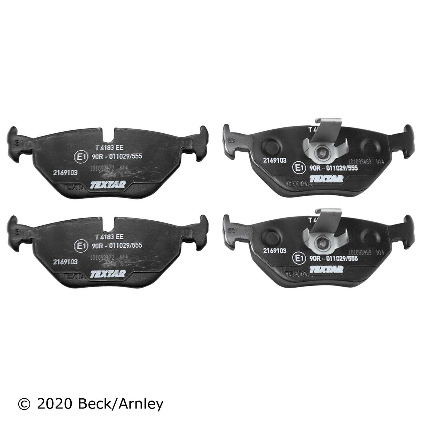 Beck/Arnley Disc Brake Pad Set 089-1552