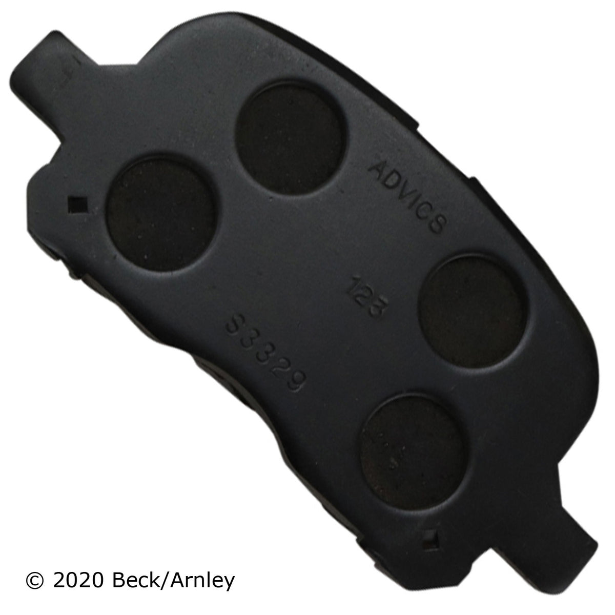 Beck/Arnley Disc Brake Pad Set 089-1553