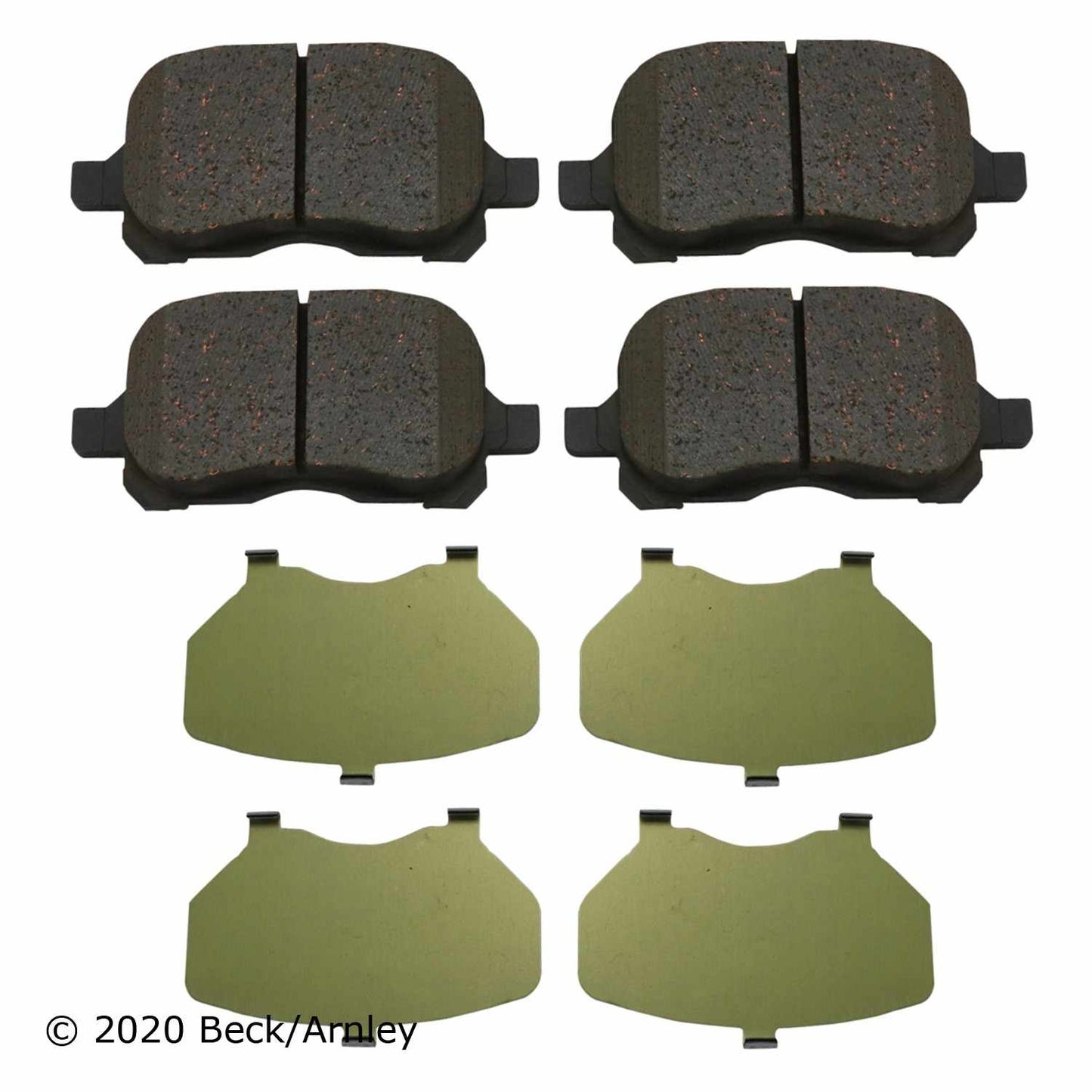 Beck/Arnley Disc Brake Pad Set 089-1553