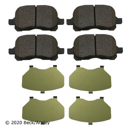 Beck/Arnley Disc Brake Pad Set 089-1553