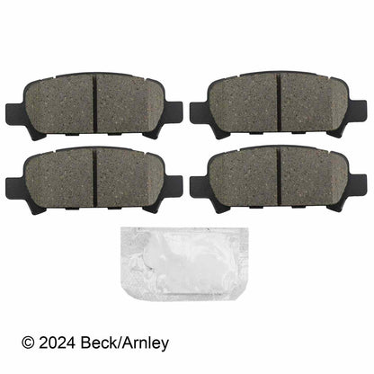 Beck/Arnley Disc Brake Pad Set 089-1573