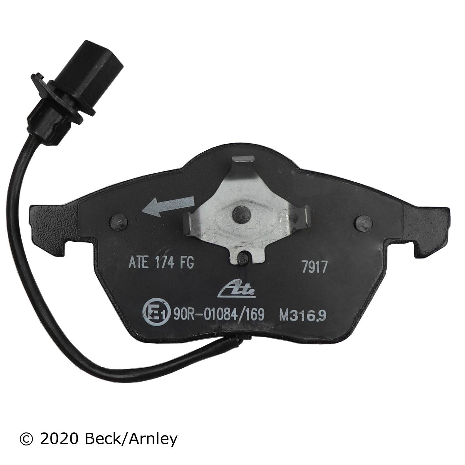 Beck/Arnley Disc Brake Pad Set 089-1608