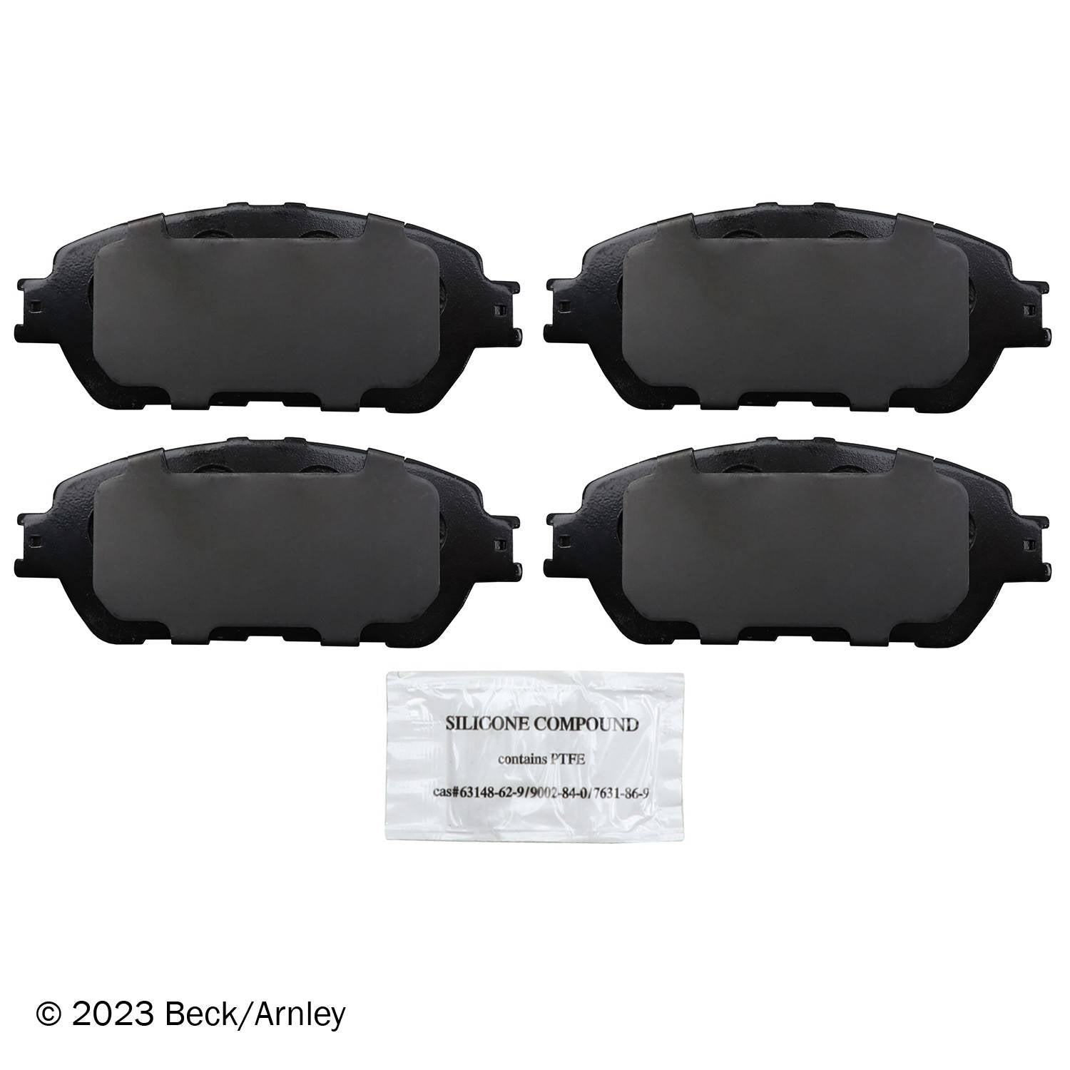 Beck/Arnley Disc Brake Pad Set 089-1679