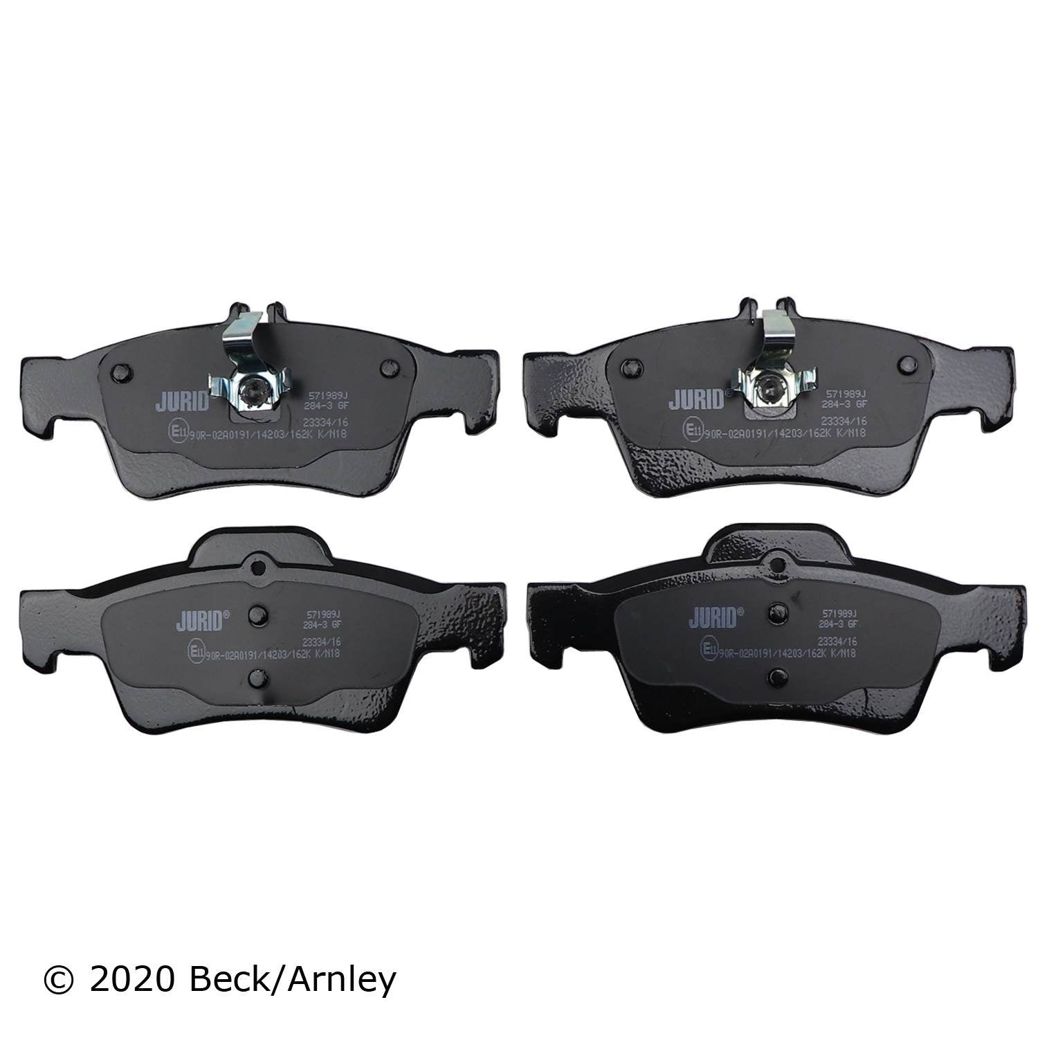 Beck/Arnley Disc Brake Pad Set 089-1730