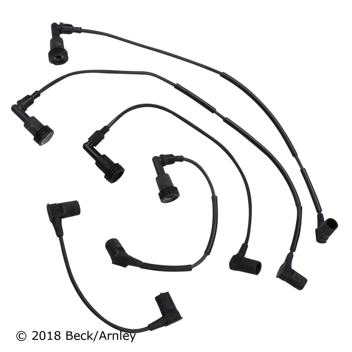 Beck/Arnley Spark Plug Wire Set ZE566