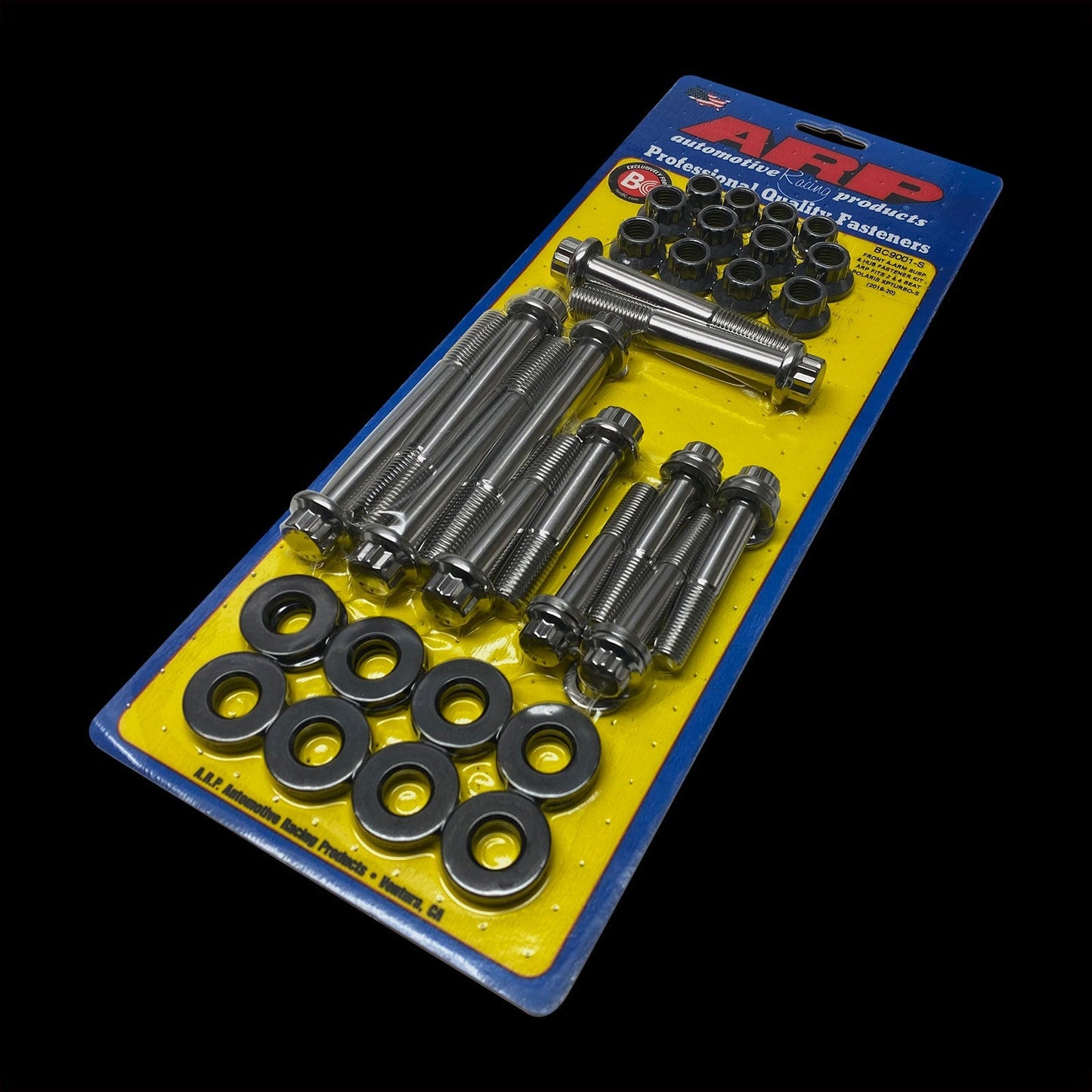 Brian Crower ARP Polaris RZR XP Turbo-S Front A-Arm Suspension & Hub Fastener Kit BC9001-S