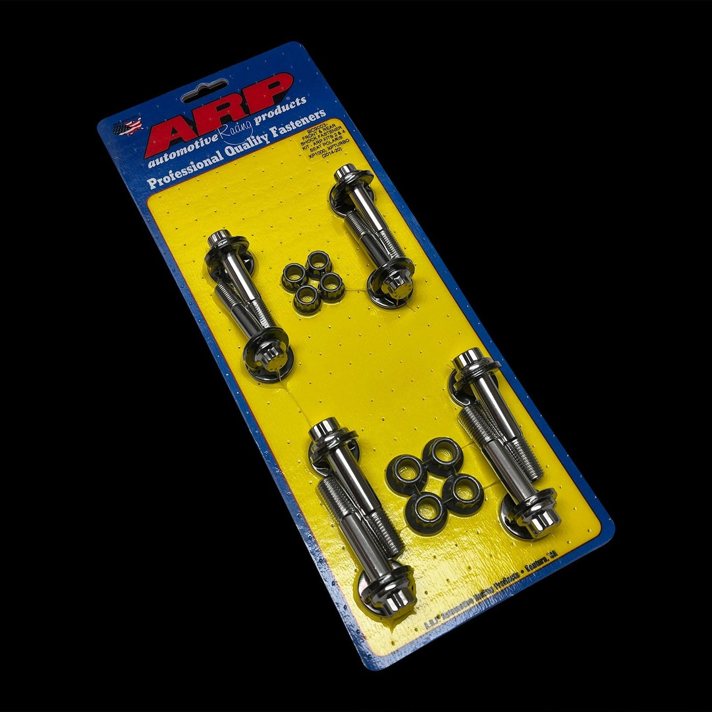 Brian Crower ARP Polaris RZR XP1000, XP Turbo Front and Rear Shock Fastener Kit BC9003